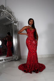 The AALIYAH Sequin Gown
