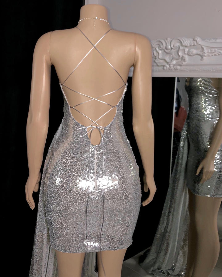 The ADAM Sequin gown