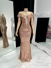 The Zaniya Sequin Gown