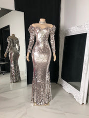 The VANESSA Sequin Gown