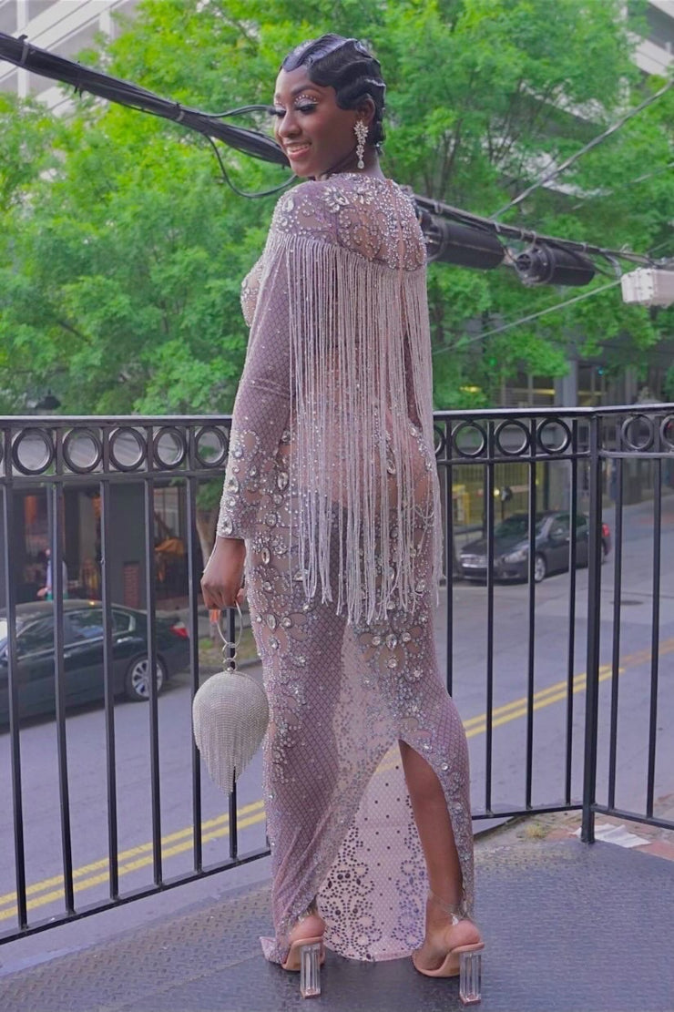 The QUEEN Rhinestone Gown