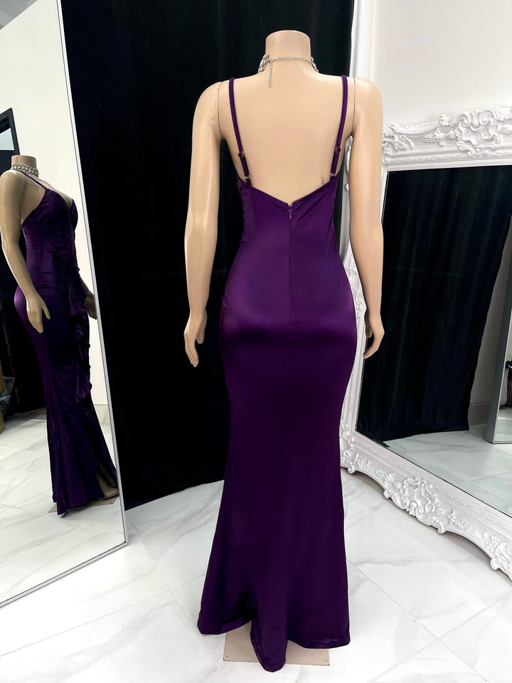 The Gina Satin Gown