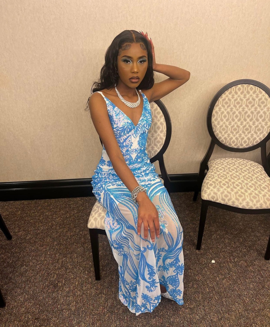 The NATASHA Sequin Gown