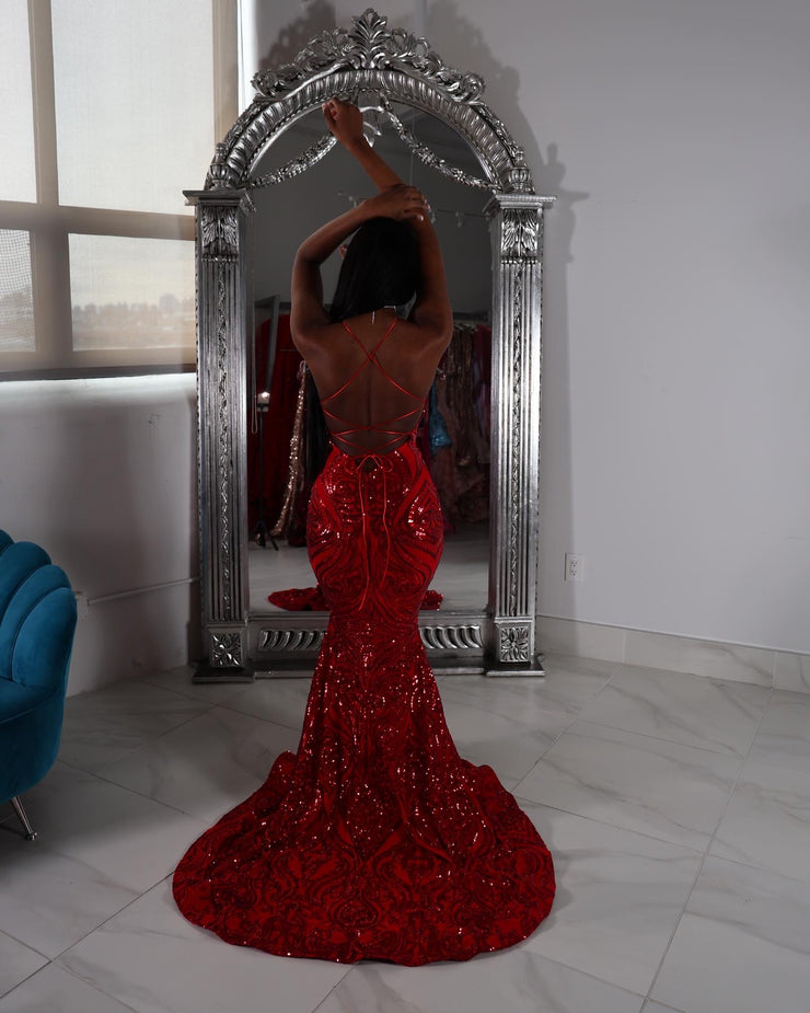 The AALIYAH Sequin Gown
