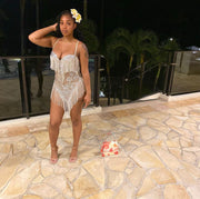 The LUXE Rhinestone Dress