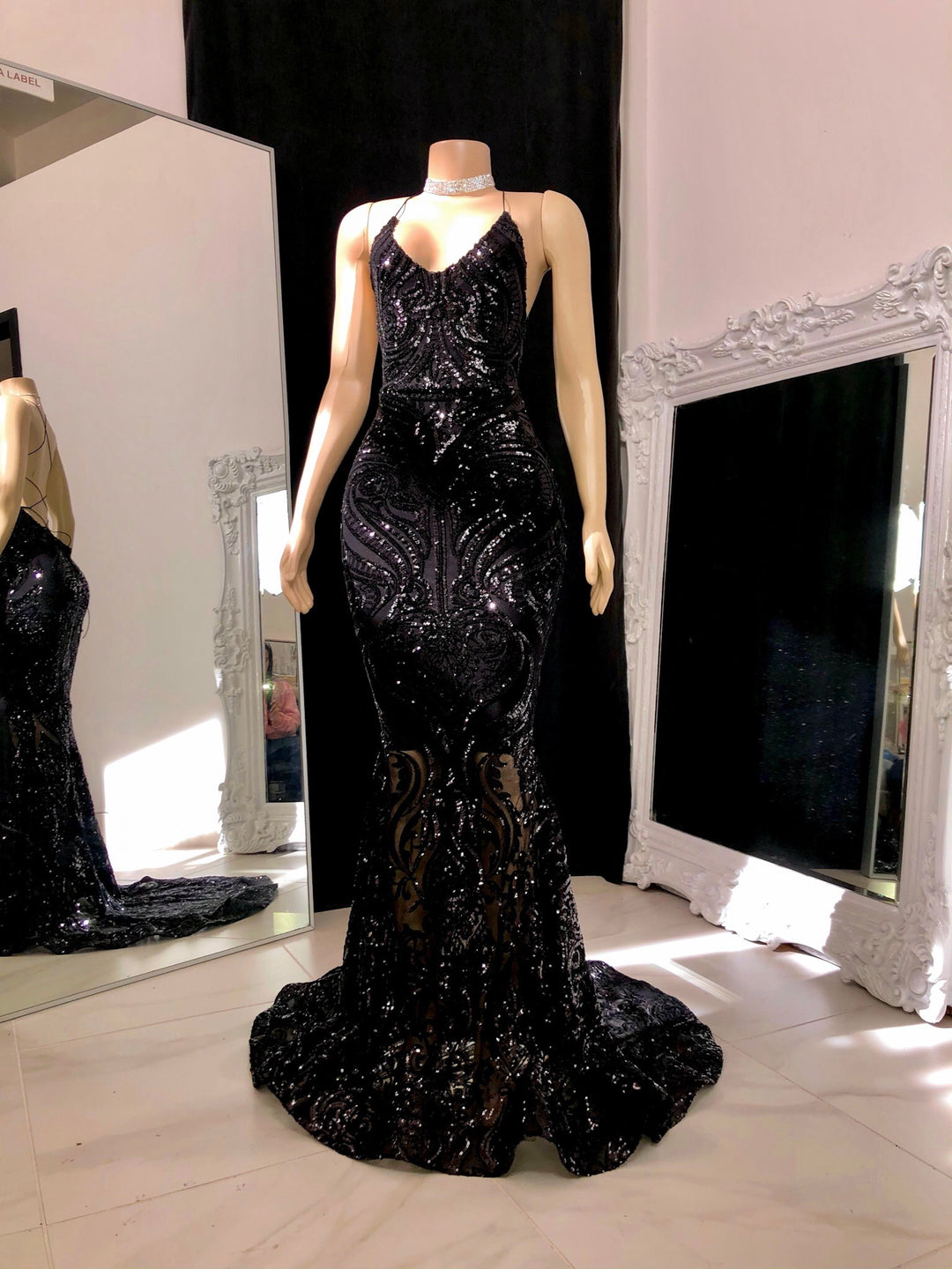 The AALIYAH Sequin Gown