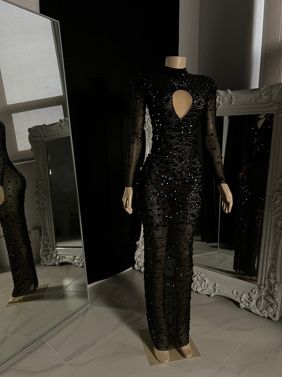 The BIA Rhinestone Gown