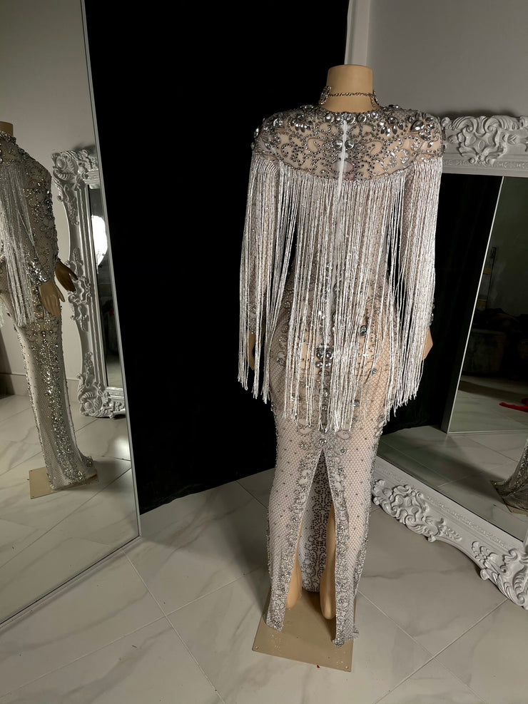The QUEEN Rhinestone Gown