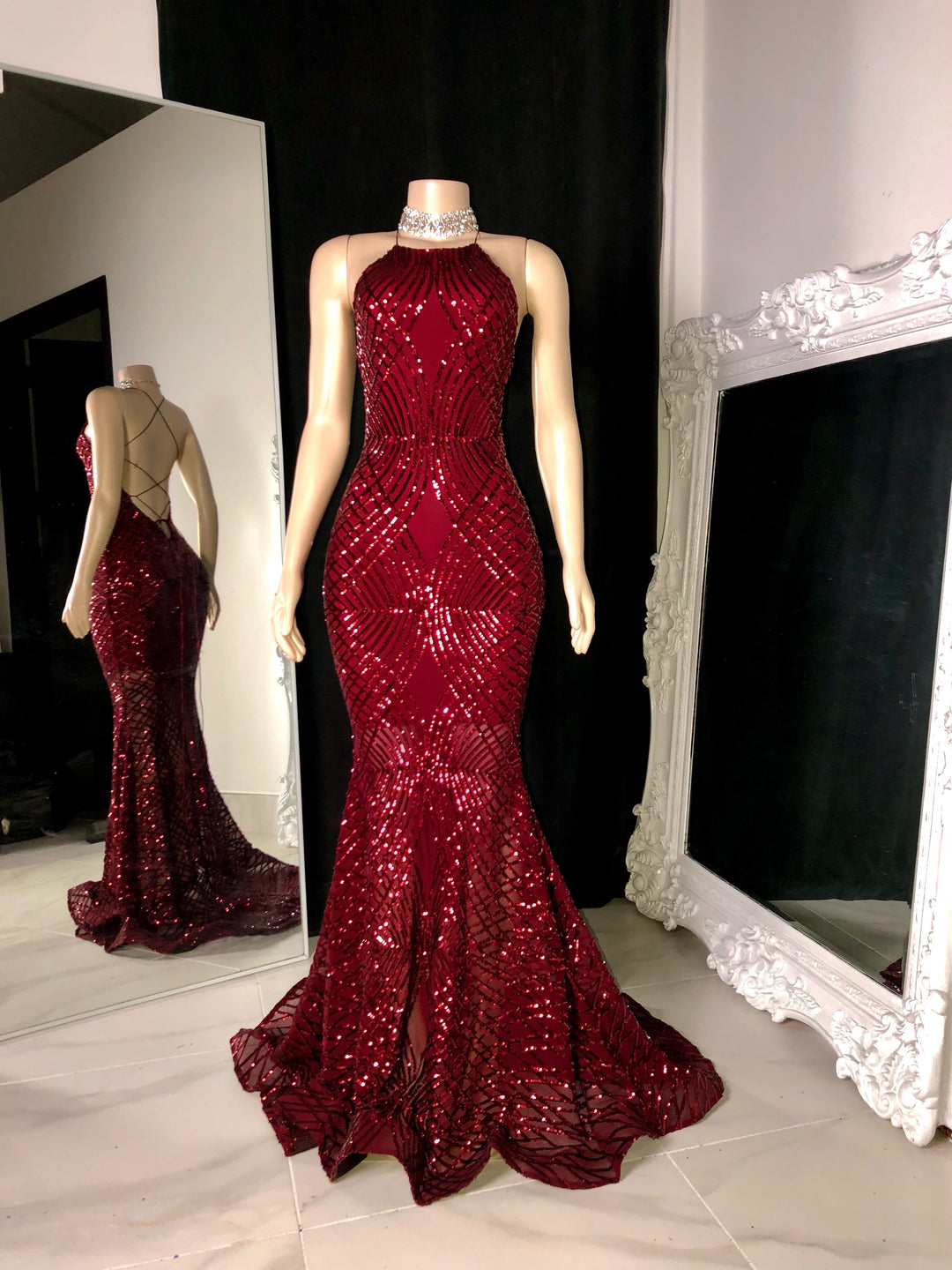 sequin dress express shipping Sequin Midi Dress