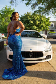 The AALIYAH Sequin Gown