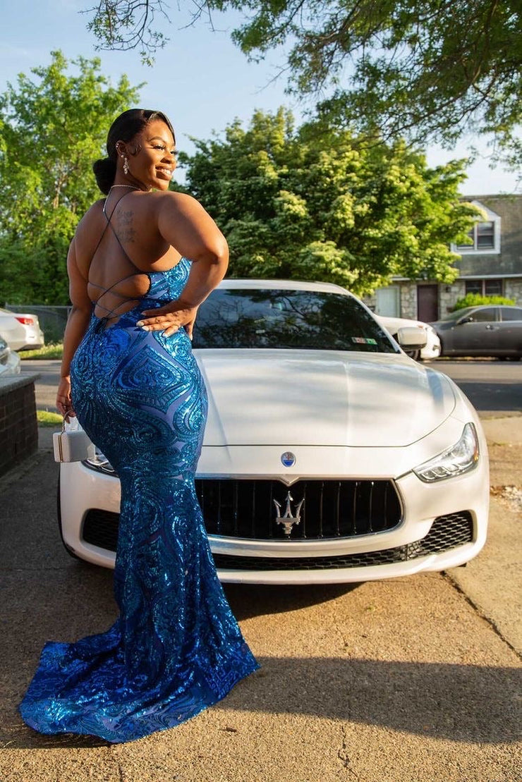 The AALIYAH Sequin Gown