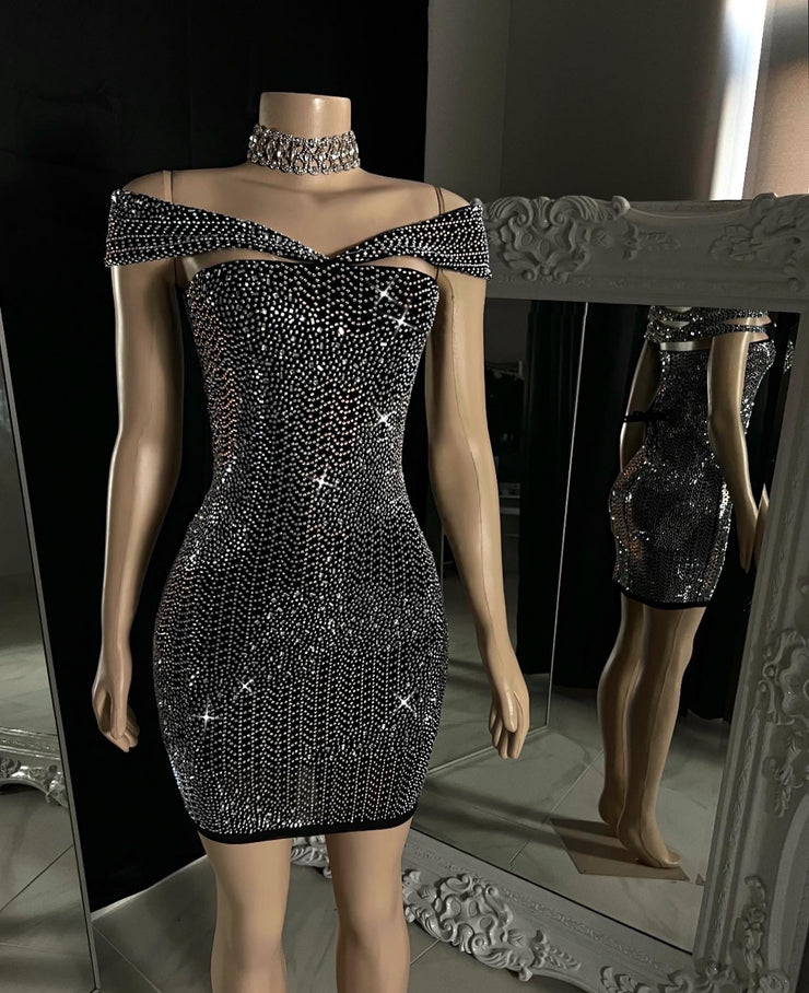 The Maxon Rhinestone Dress