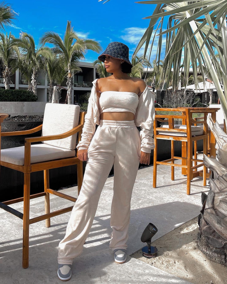 The Pamela Velvet Pants Set