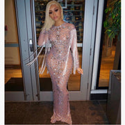 The QUEEN Rhinestone Gown (4413705322580)