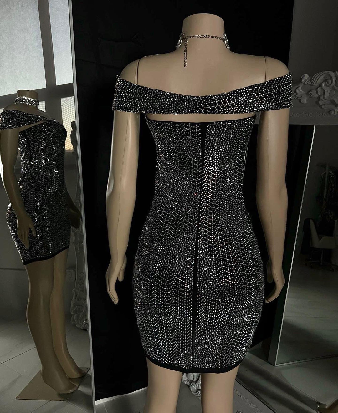 The Maxon Rhinestone Dress