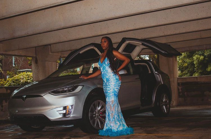 The NATASHA Sequin Gown