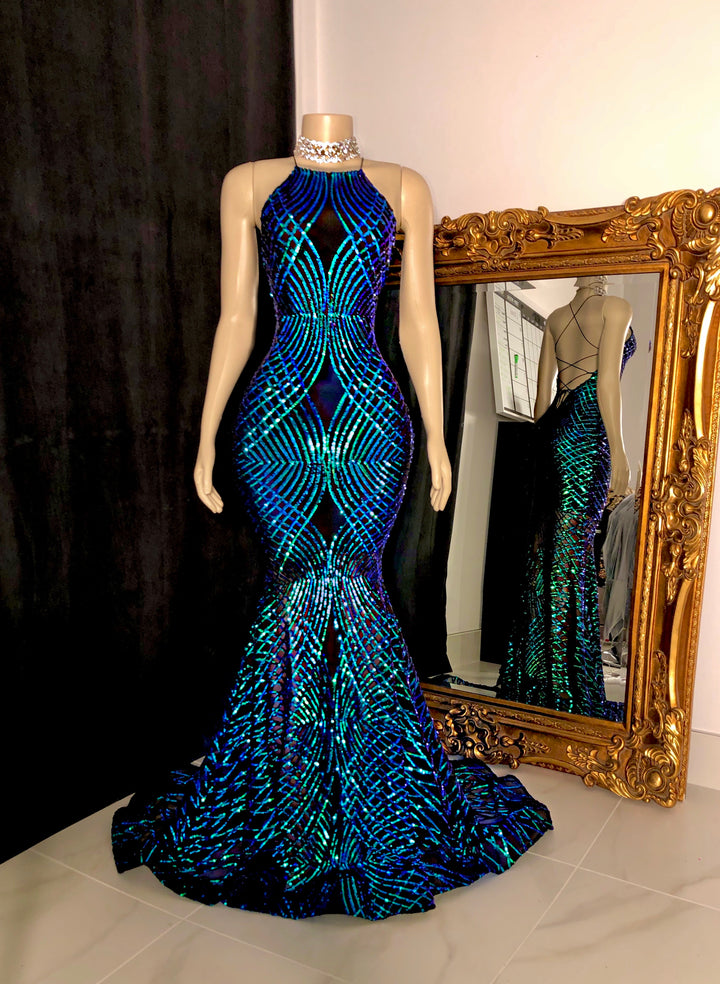 The LILYBETH Sequin Gown