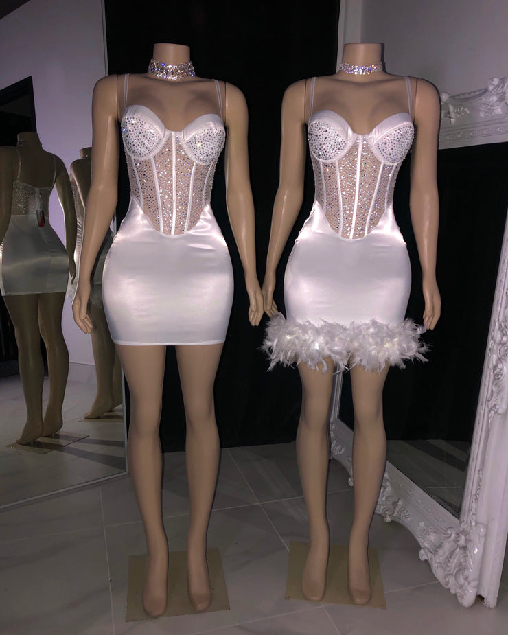 The ROSIE Satin Dress
