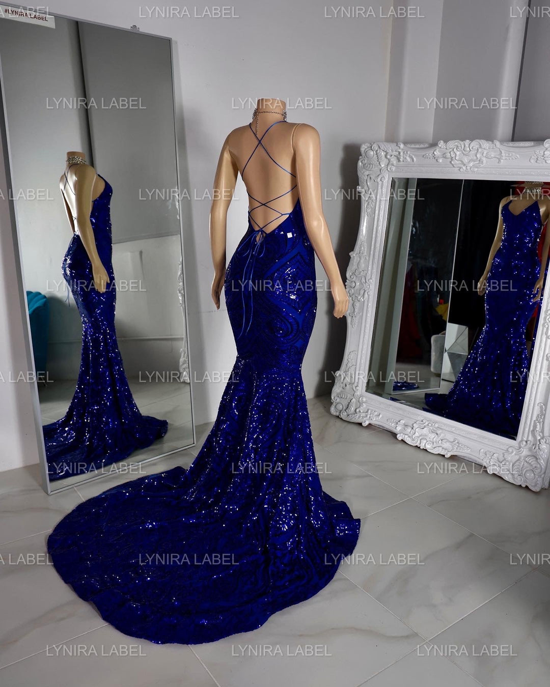 The AALIYAH Sequin Gown