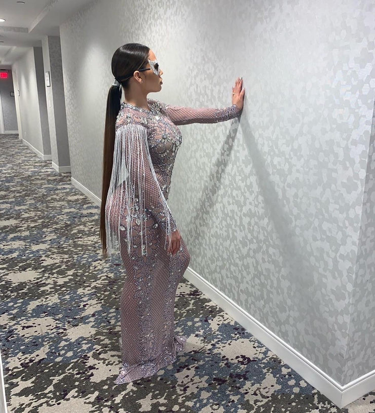 The QUEEN Rhinestone Gown
