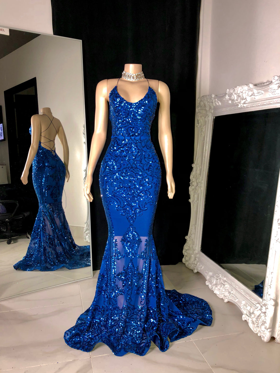 The MICHELLE Sequin Gown Lynira Label The MICHELLE Sequin Gown Lynira Label
