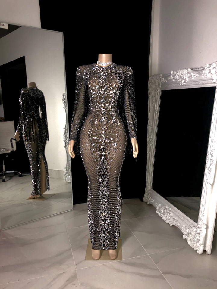The QUEEN Rhinestone Gown