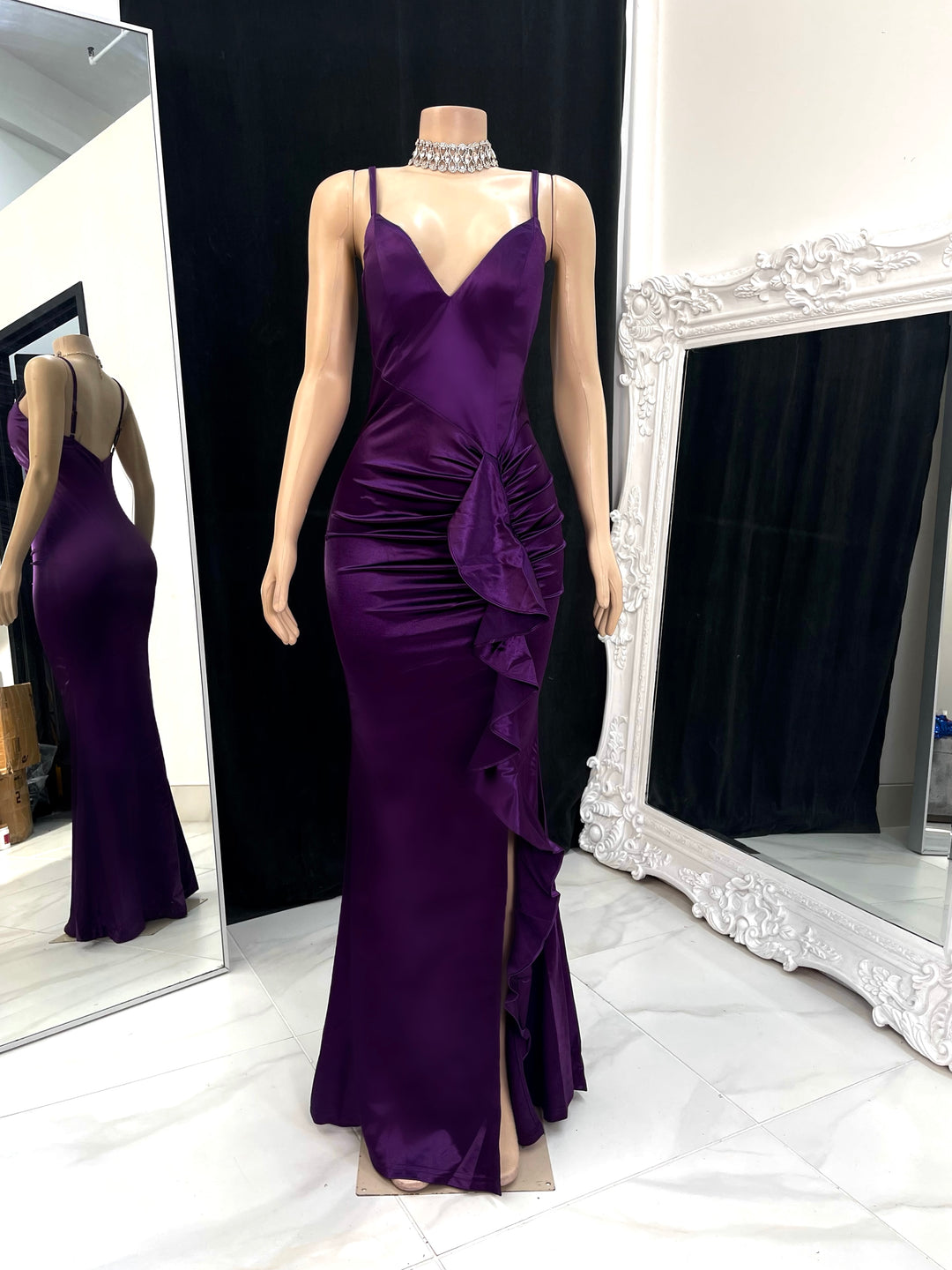 gina silk dress Gina