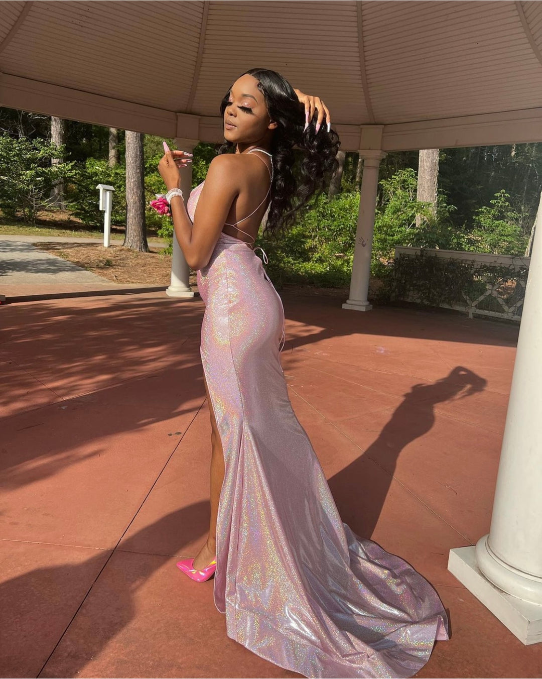 The GIGI Holographic Gown The GIGI Holographic Gown