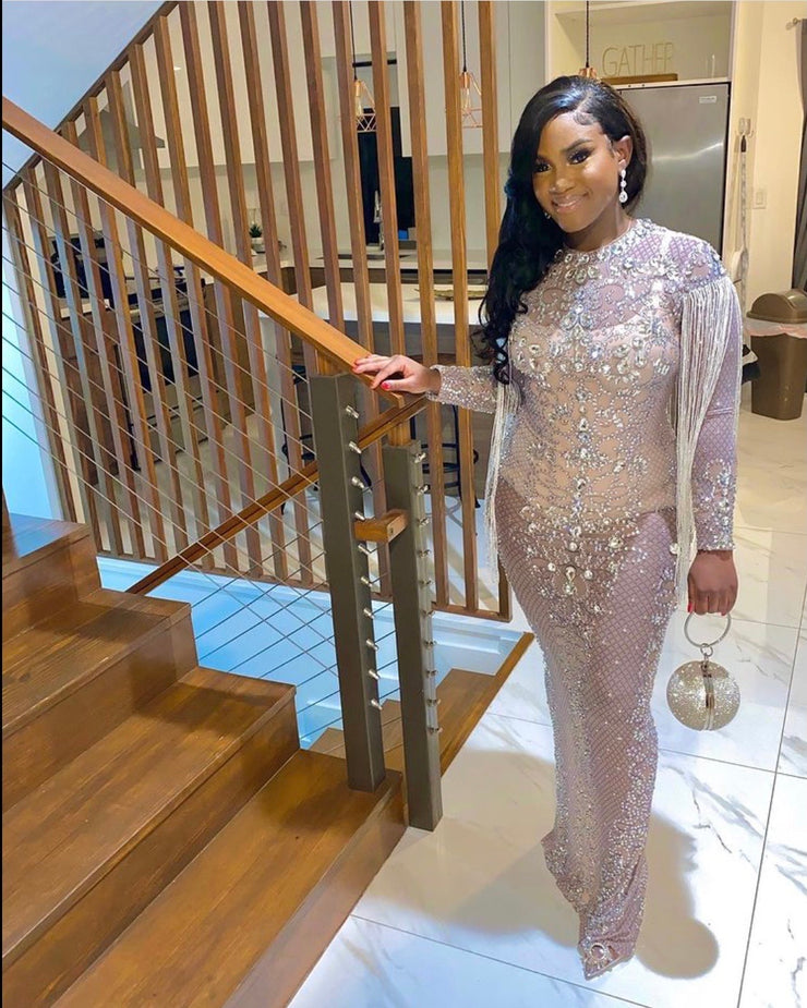The QUEEN Rhinestone Gown