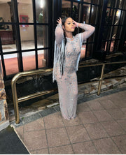 The QUEEN Rhinestone Gown