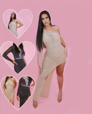 The PAMELA Rhinestone Dress