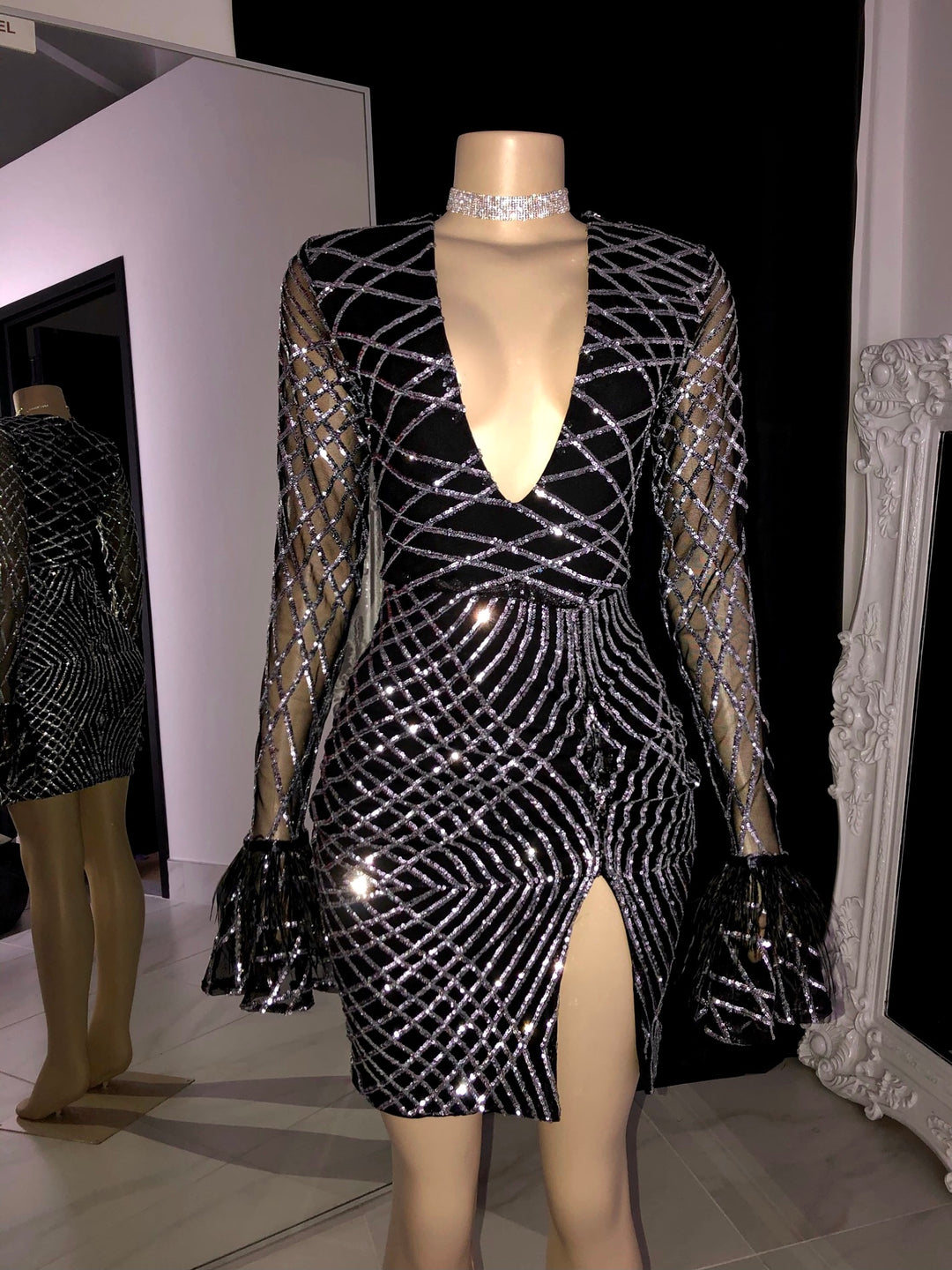 The Jocelyn Sequin Dress