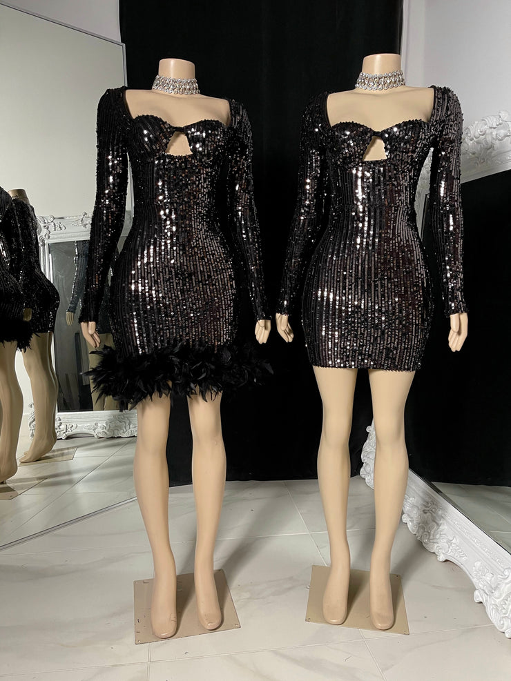 The Latrice Sequin Dress