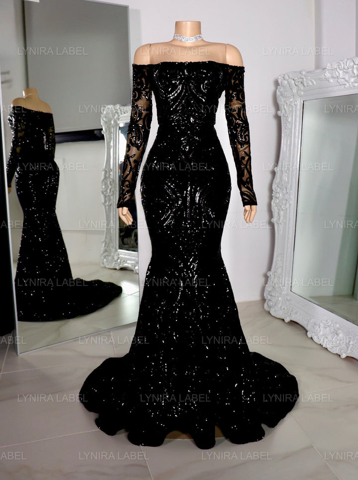 The Malina Sequin Gown