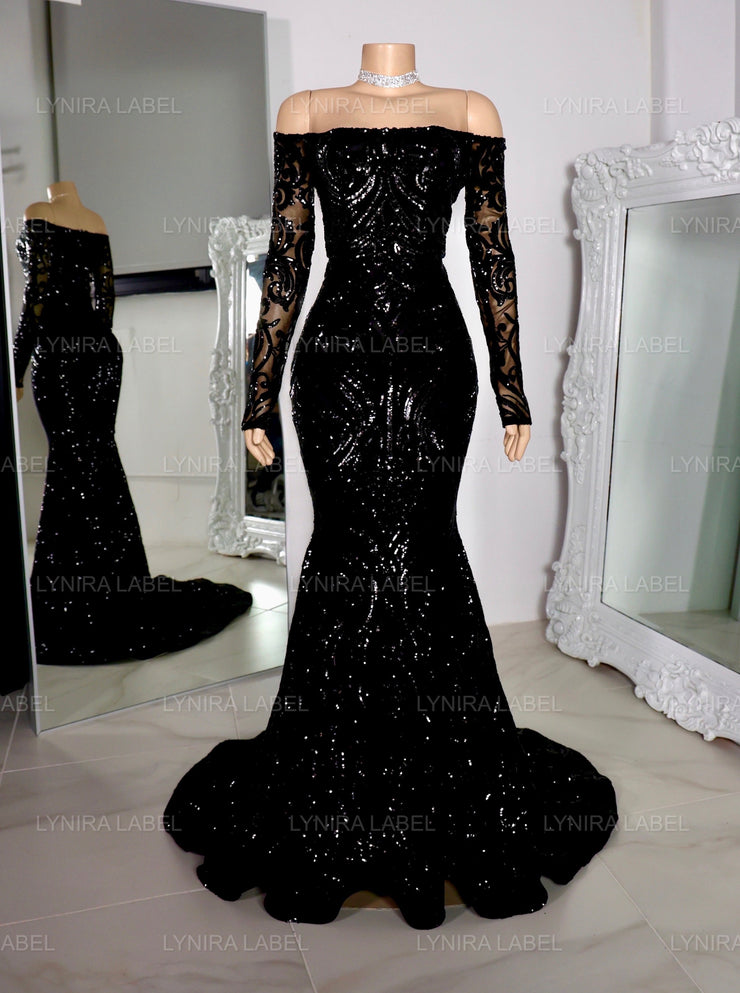 The Malina Sequin Gown