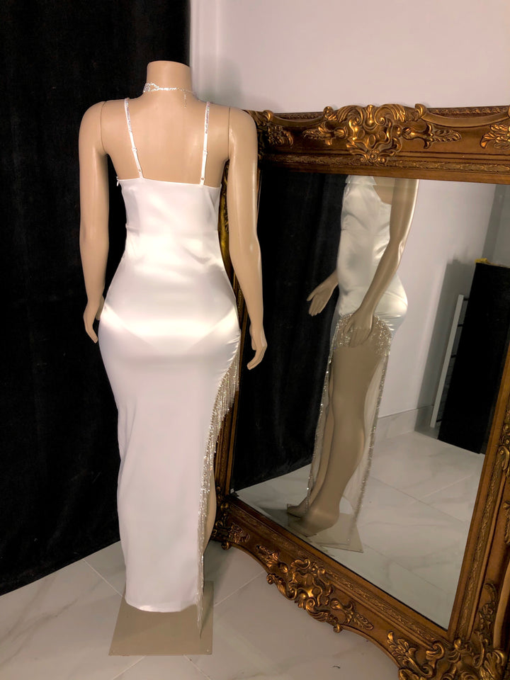 The Amina Satin Gown