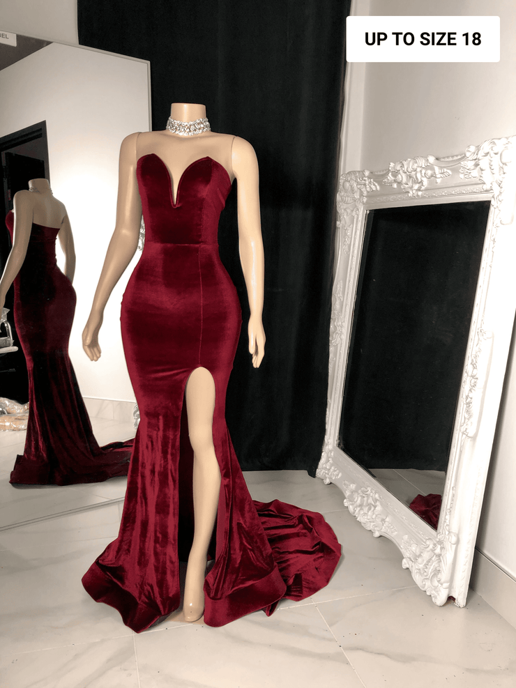 The CHELSEA Velvet Gown
