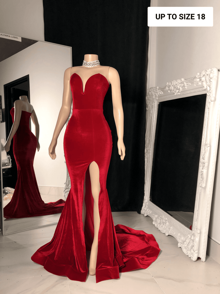 The CHELSEA Velvet Gown